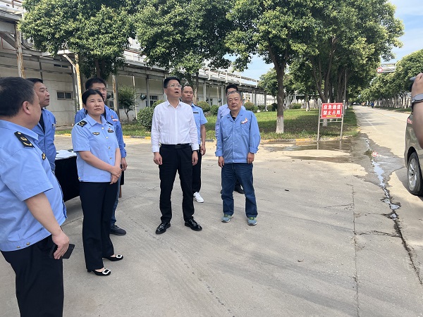 6月6日，高新區(qū)黨工委副書記到化工科技公司現(xiàn)場(chǎng)督導(dǎo).jpg