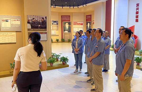 8月11日，物資采供部黨支部和計劃財務部黨支部聯(lián)合開展主題黨日活動 (4)    600.jpg